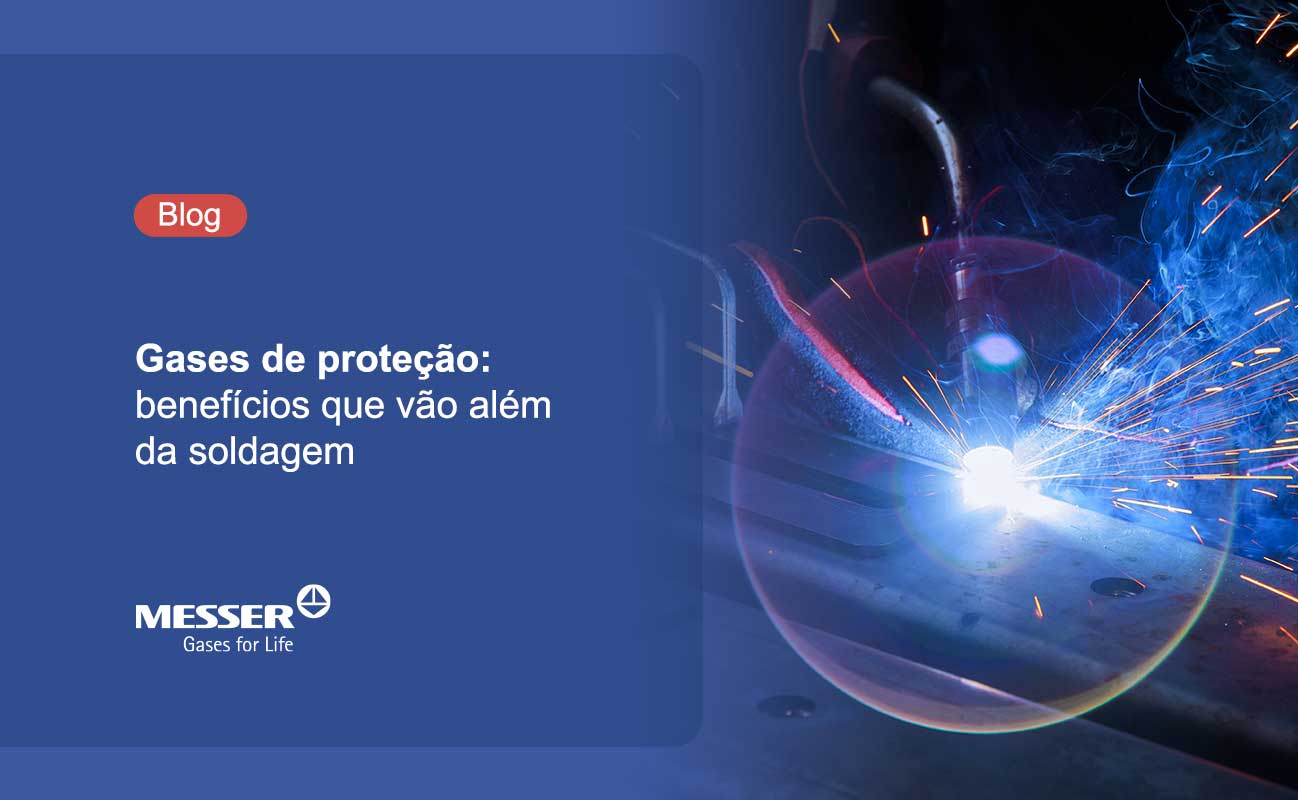 Gases de proteção: benefícios que vão além da soldagem
