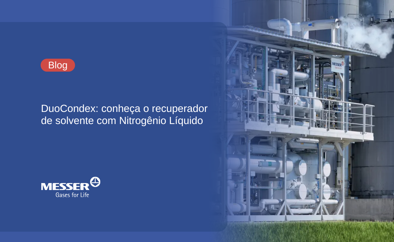 DuoCondex: conheça a recuperação de solvente com Nitrogênio Líquido